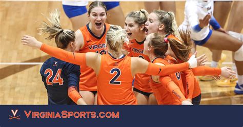 Virginia Volleyball Virginia Opens Acc Road Action At Duke On Sunday