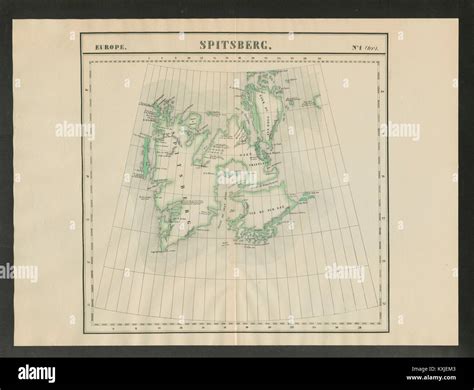 Map Of Spitsbergen Hi Res Stock Photography And Images Alamy