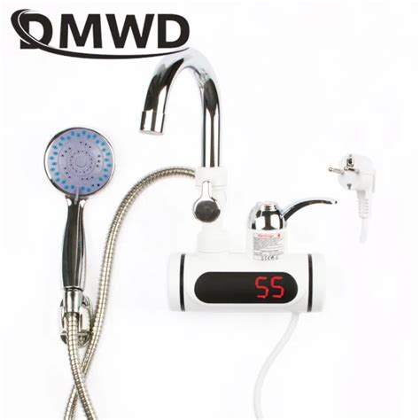 Dmwd W Temperature Display Instant Hot Water Heater Faucet Kitchen