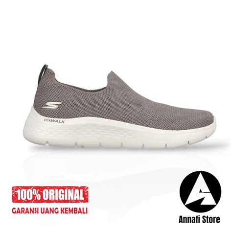 Jual SEPATU SNEAKERS PRIA SKEC GO WALK FLEX UTOPIA 216490 TPE TAUPE