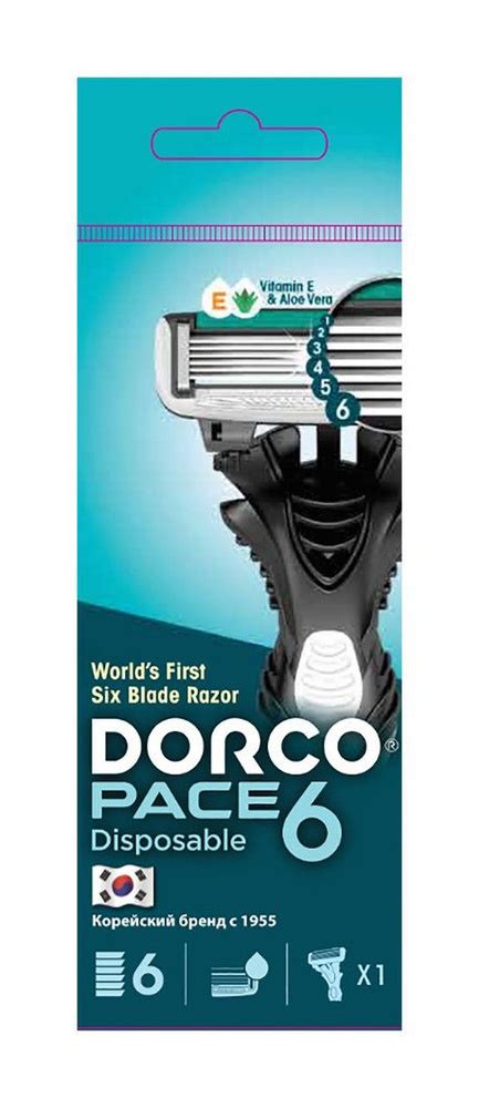 Одноразовый станок для бритья Pace 6 Blade Disposable Razor - купить с ...