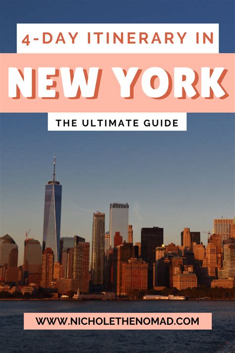 The Best 4 Day New York Itinerary How To Spend 4 Days In New York