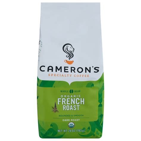 Save On Cameron S French Dark Roast Coffee Organic Whole Bean Order