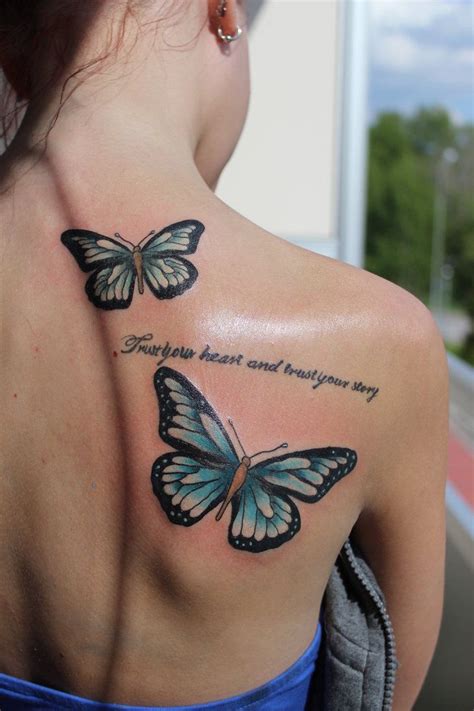 20 Cute Butterfly Back Tattoos Designs Ideas For Women Butterfly