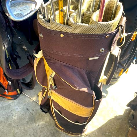 Tour Select Golf Cart Bag With Club Dividers - Gem