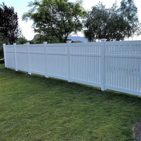 Vinyl Garden Privacy Fence Strip Pvc Semi Privacy Fence China Pvc