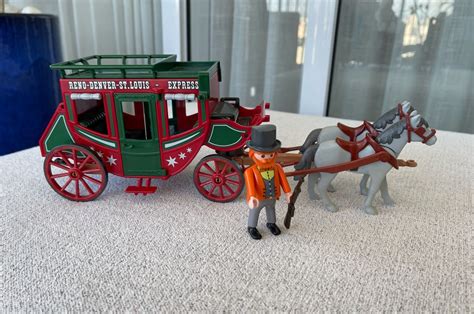 Playmobil Carruagem Western Velho Oeste Brinquedo Sunny Usado