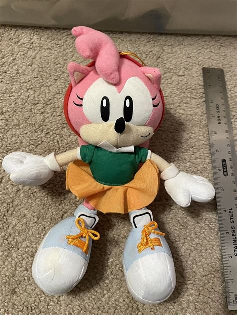 Rare Great Eastern Amy Rose Sonic The Hedgehog Plush Values Mavin