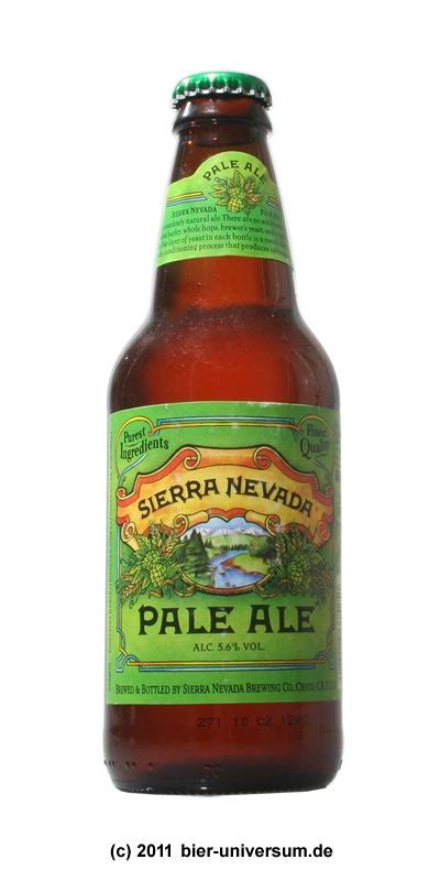 Sierra Nevada Pale Ale Bier Universum