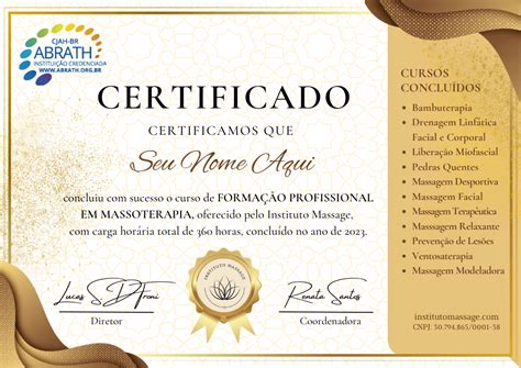 Curso De Massoterapeuta Valor - 9