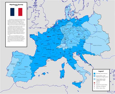 Napoleon Empire Map