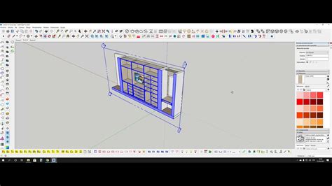 Como Hacer Un Corte O Secci N En Sketchup Youtube