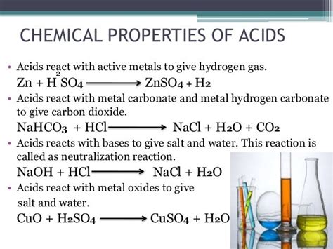 acids, bases and salts