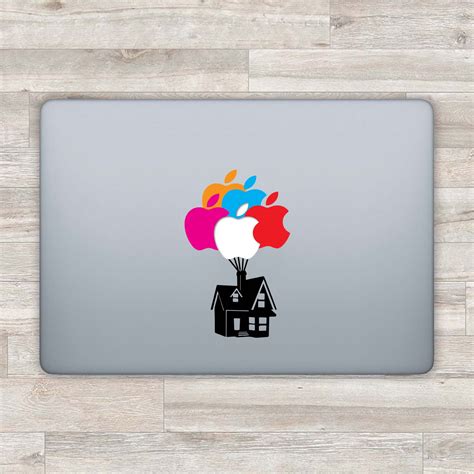 Up Macbook Decal Disney Macbook Sticker Pixar Laptop Decal Etsy