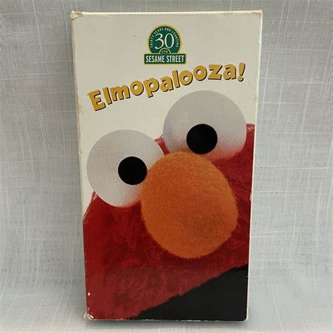 Sesame Street Elmopalooza Vhs 1998 74644944136 Ebay