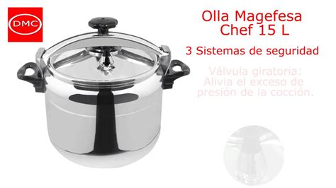 Presentación Olla Magefesa Chef 15 litros YouTube