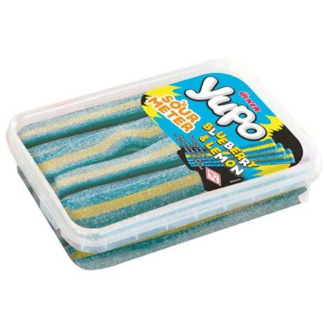 Yupo Sour Meter Blueberry & Lemon zure matten 225g