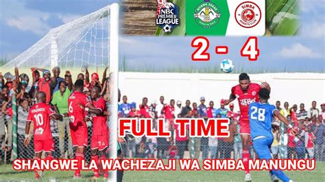 Live Tazama Shangwe La Wachezaji Na Mashabiki Wa Simba Kupata Ushindi