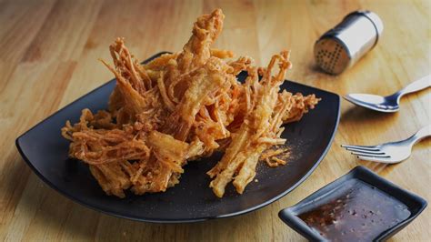 Resep Jamur Enoki Crispy Food Fimela