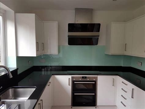 Colour Match Glass Splashbacks Sheffield • Abbey Glass