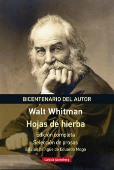 Hojas De Hierba Walt Whitman Casa Del Libro