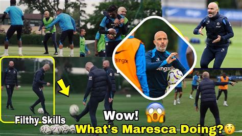 Preseason Week Enzo Maresca Brutal Tactical Training At Chelsea