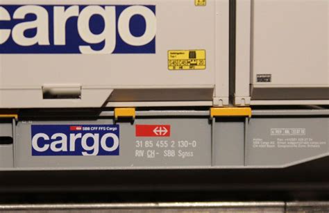 SBB Containertragwagen Sgnss Cargo Kaufen Auf Ricardo