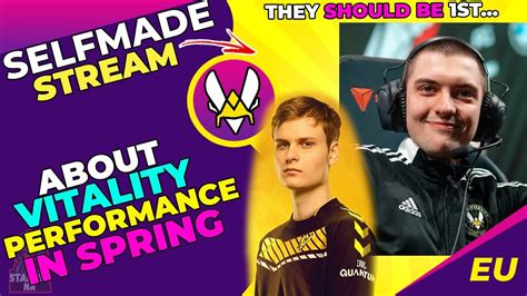 Vit Selfmade About Vitality Performance In Spring Split Youtube