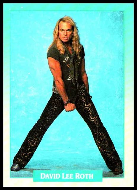 1991 Brockum Rockcards 207 David Lee Roth Eur 221 Picclick Fr