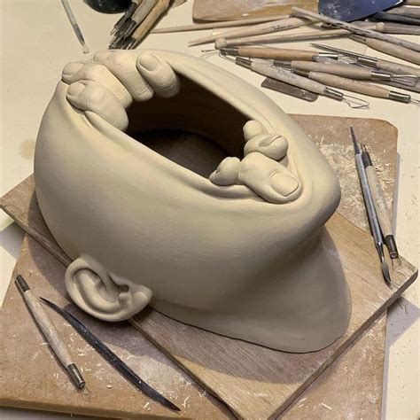 Artist Distorts Reality In Mind Bending Surrealist Sculptures Clay Art