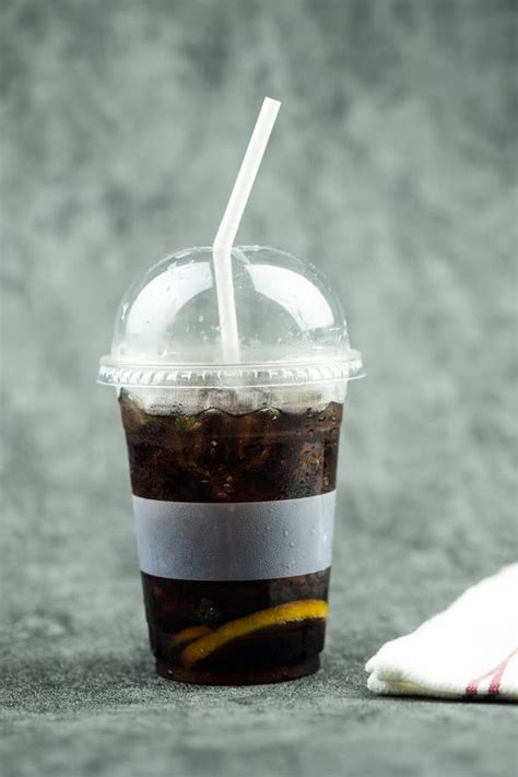 Cool Ice Soft Drink Stock Photo Image Of Droplet Drinking 231296448