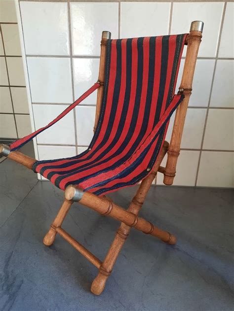 Tr S Ancienne Chaise En Bambou Pour Poupee De Cm Kaufen Auf Ricardo