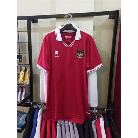 Jual Mills Jersey Timnas Indonesia Player Issue Shopee