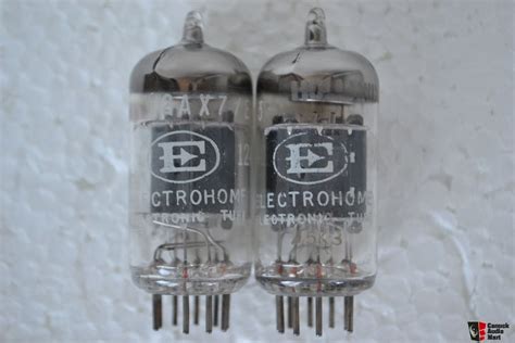 Philips Amperex Ecc Ax Branded For Electrohome Tube Organs