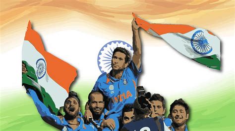 Sachin Tendulkar Wallpapers In World Cup 2011