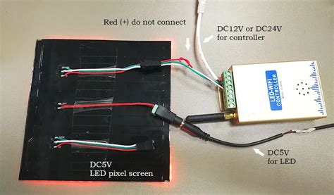 Lc A Lc B Dc V Wifi Spi Music Controller For Ws Ws B