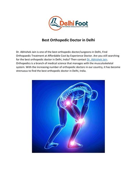 PPT Best Orthopedic Doctor In Delhi PowerPoint Presentation Free