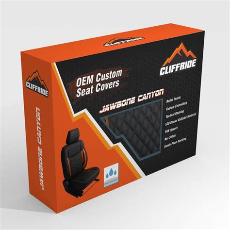 Seat Cover Retail Box Product Packaging Contest