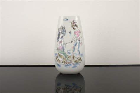 Sirena Vase By Raymond Peynet For Rosenthal Studio Line 1970s For Sale