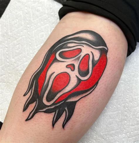 23 Ghostface Tattoo Ideas Wagehaliesha