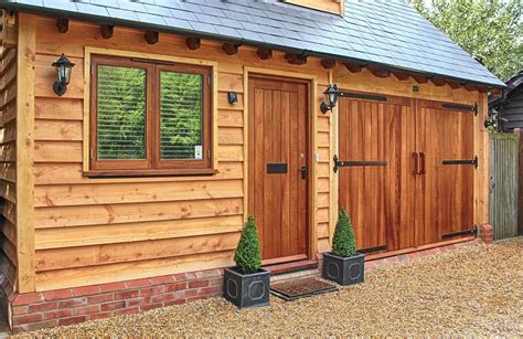 Oak Garages Traditional Oak Garages Gallery Handmade Joinery