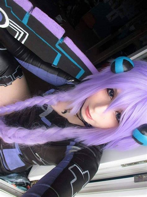 cosplay neptunia purple heart by pikirita on DeviantArt