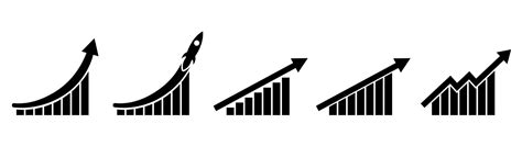 Collection Of Growth Diagram With Arrow Going Up 4256060 Vector Art At Vecteezy