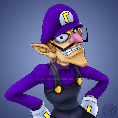 Waluigi By Sekhmet17 On Deviantart