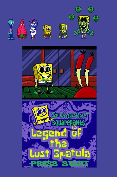 Spongebob Gbc Spongebob Exe Reboot Au Take By Kenny1941 On Deviantart