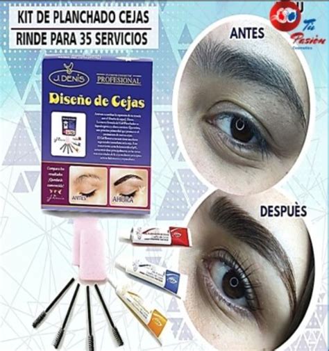 Planchado de Cejas Kit J Denis Productos para Peluquería