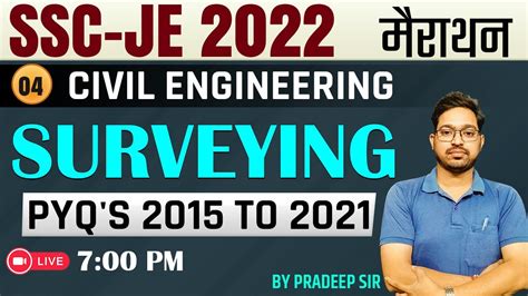 04 SSC JE Marathon Surveying SSC JE Civil Engineering Marathon