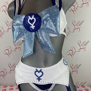 Swarovski Unique Miss Moon Inspired Lingerie Piece Set Available Pluto Jupiter Mars Venus