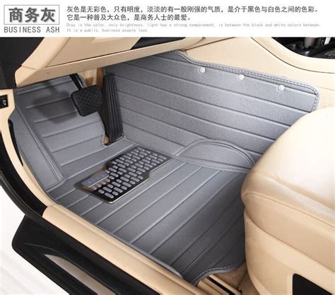 Cars Waterproof Wear Resistant Xpe Material Non Slip Full Surrounded Car Floor Mats For Vios