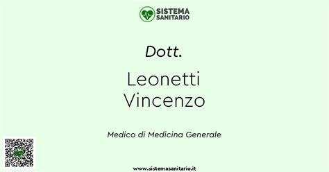 Dott Leonetti Vincenzo Medico Di Base A Bari BA SistemaSanitario It